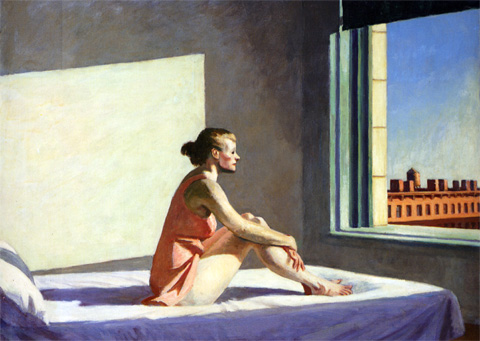 Edward Hopper, Morning Sun, 1952 Columbus Museum of Art, Columbus, Ohio